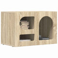 vidaXL Szafka pod telewizor ELST 60 x 35 x 40 cm Dąb Sonoma
