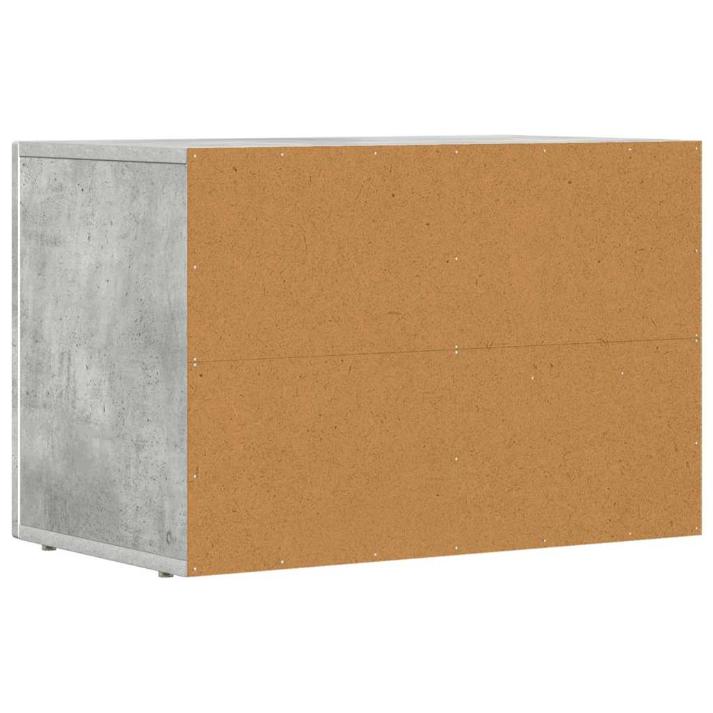 vidaXL Szafka pod telewizor Betonowy szary 60 x 35 x 40 cm