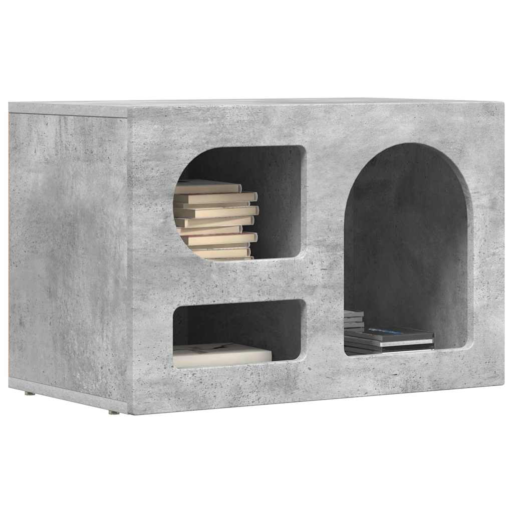 vidaXL Szafka pod telewizor ELST 60 x 35 x 40 cm Betonowy szary