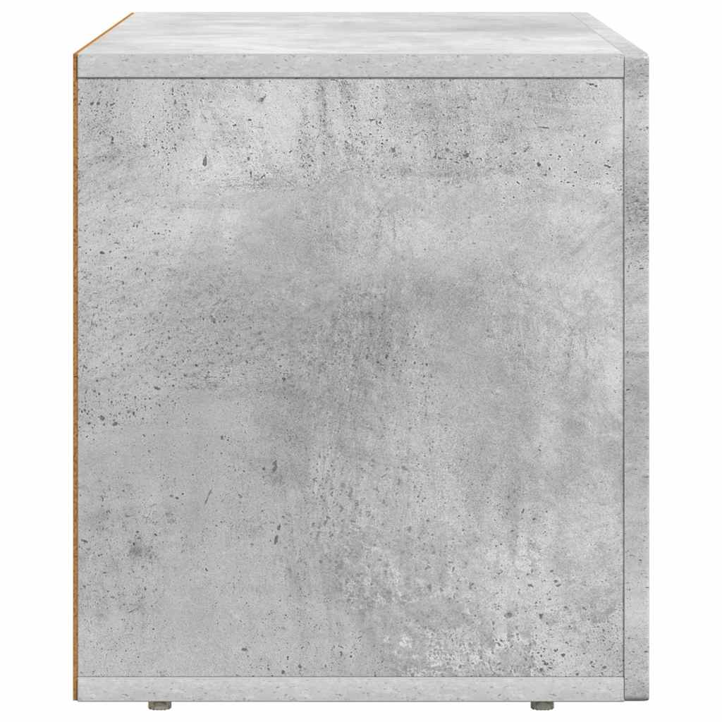 vidaXL Szafka pod telewizor Betonowy szary 60 x 35 x 40 cm