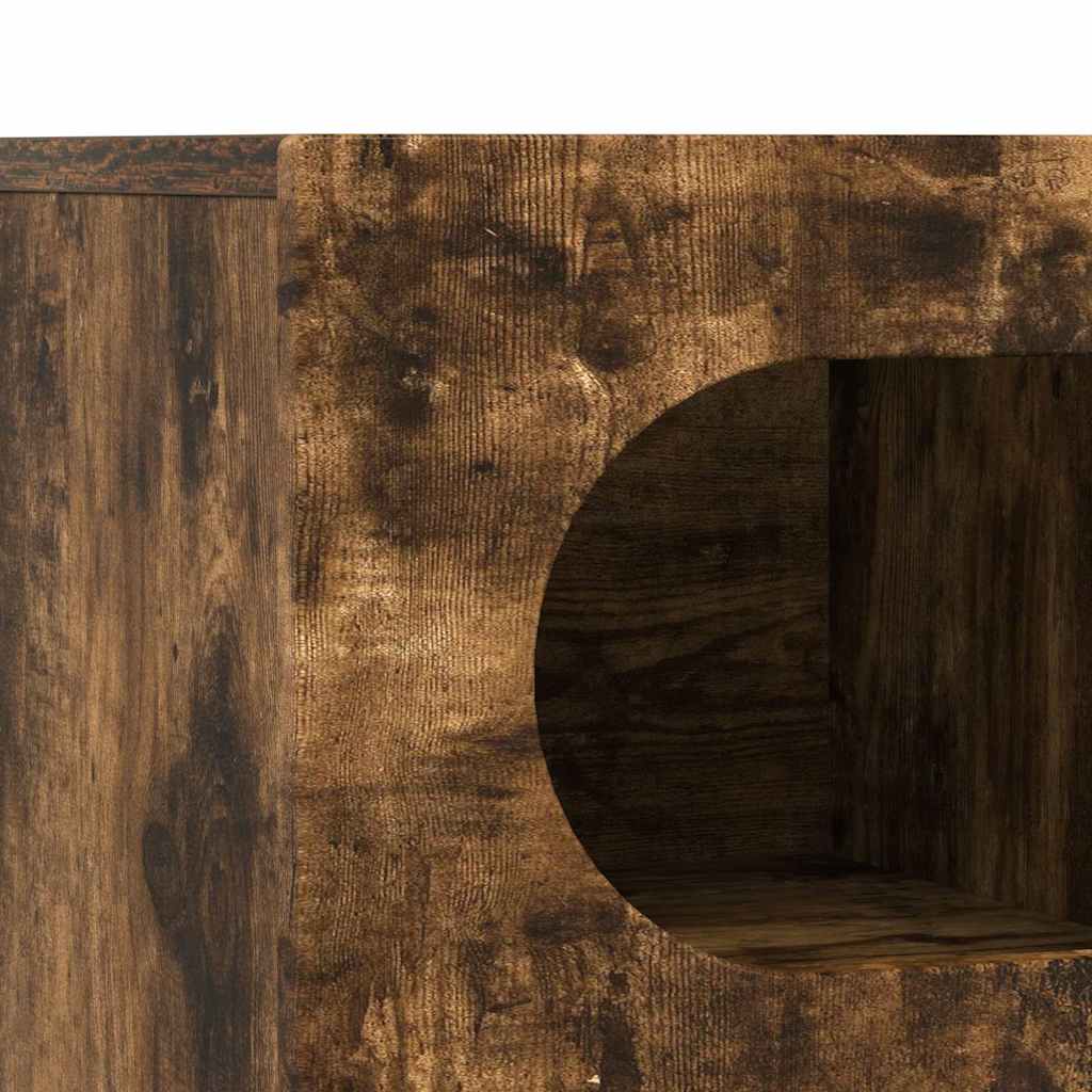 vidaXL Szafka pod telewizor Dąb wędzony 60 x 35 x 40 cm