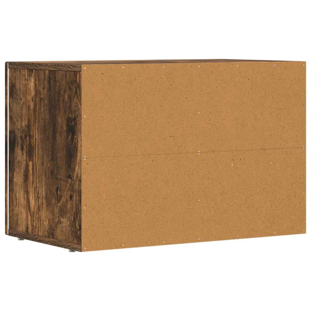 vidaXL Szafka pod telewizor Dąb wędzony 60 x 35 x 40 cm