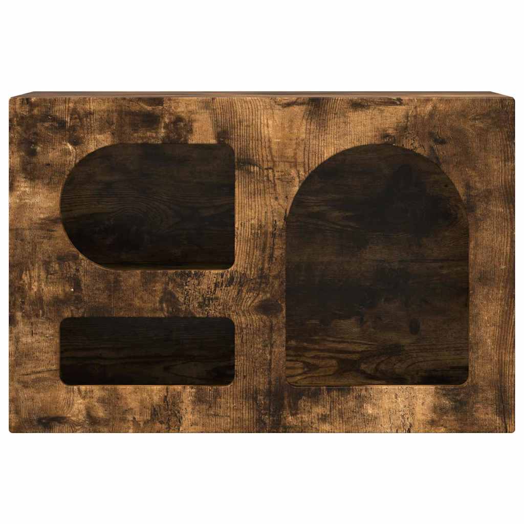 vidaXL Szafka pod telewizor Dąb wędzony 60 x 35 x 40 cm