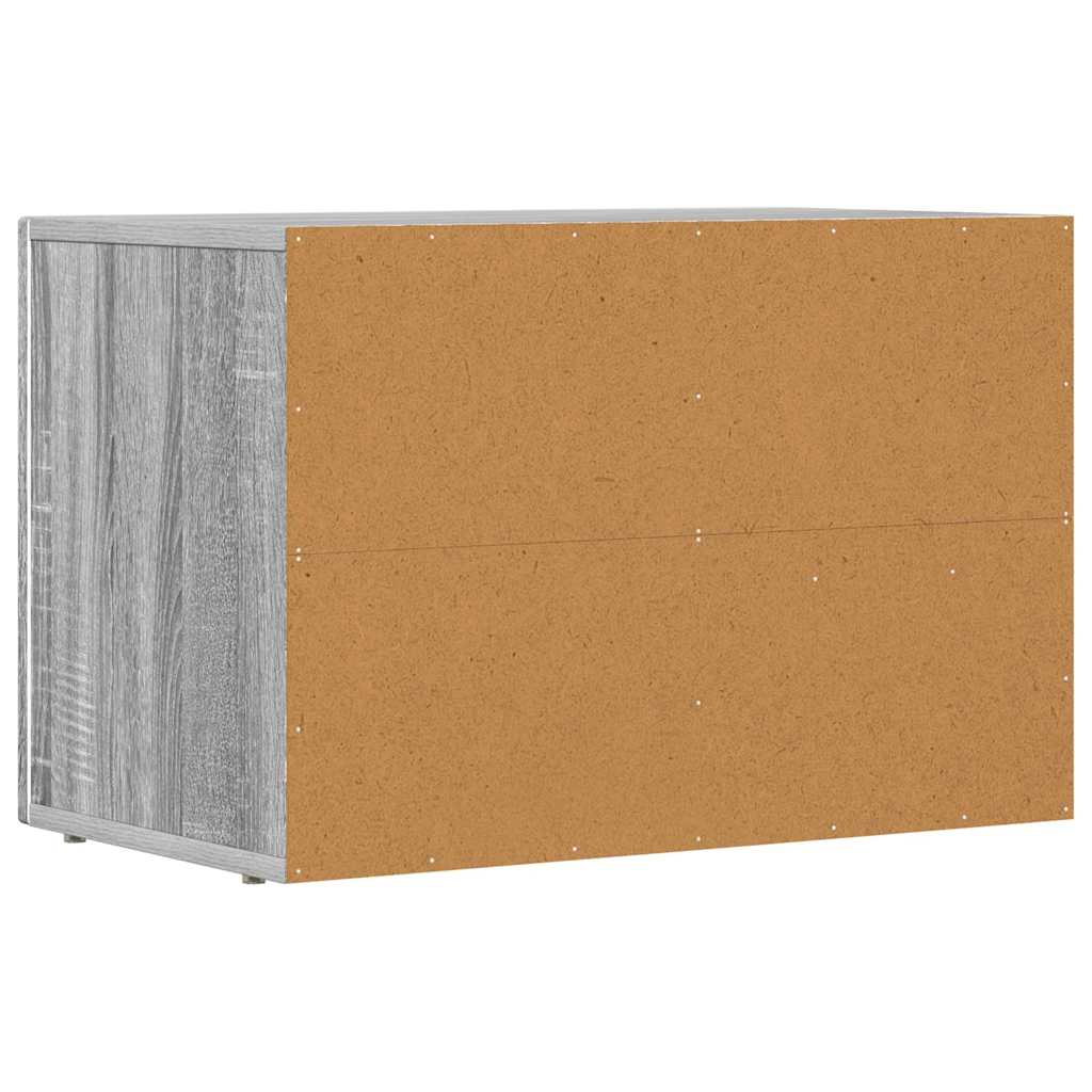 vidaXL Szafka pod telewizor Szary Sonoma 60 x 35 x 40 cm
