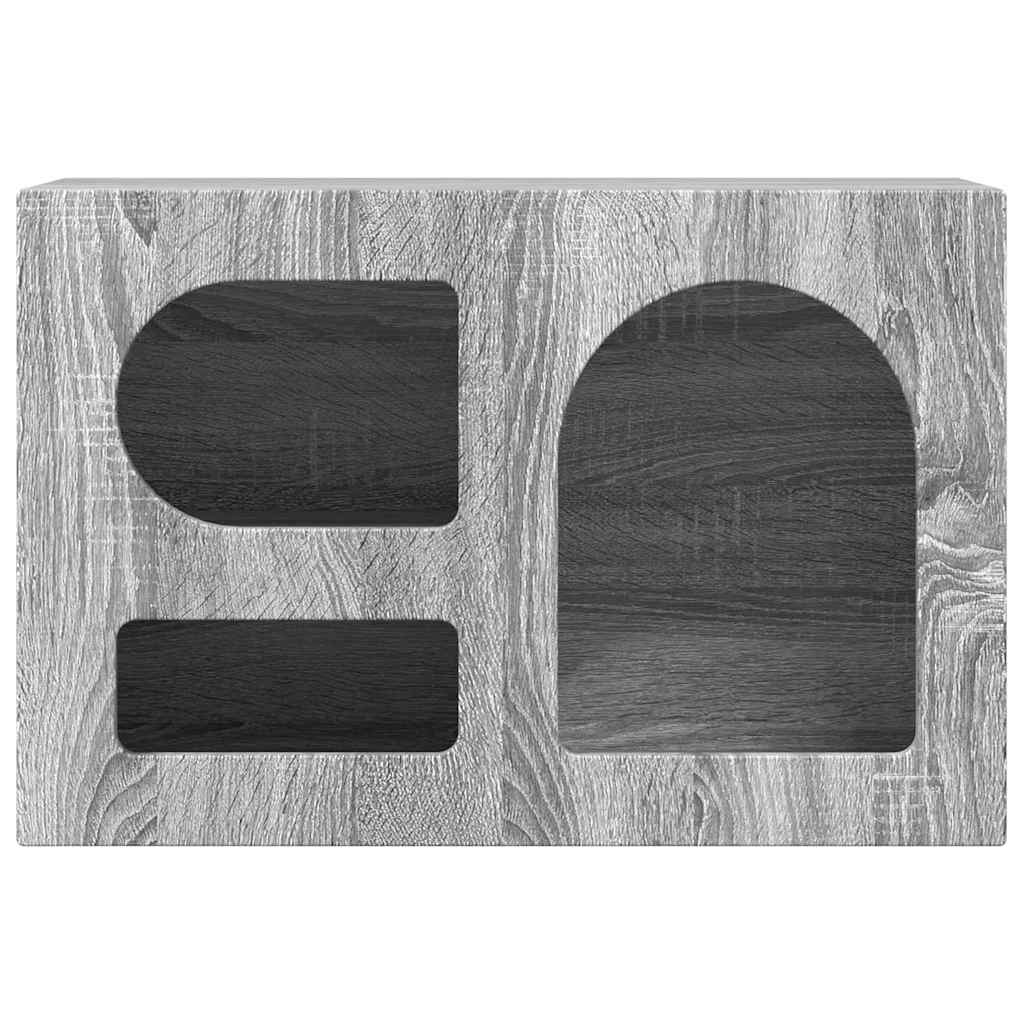 vidaXL Szafka pod telewizor Szary Sonoma 60 x 35 x 40 cm