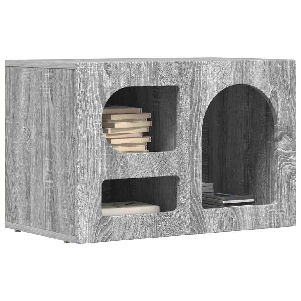 vidaXL Szafka pod telewizor Szary Sonoma 60 x 35 x 40 cm