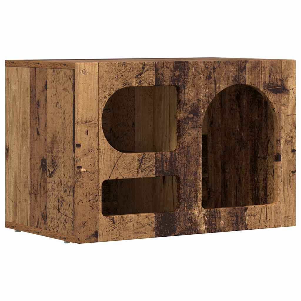 vidaXL Szafka pod telewizor Stare drewno 60 x 35 x 40 cm