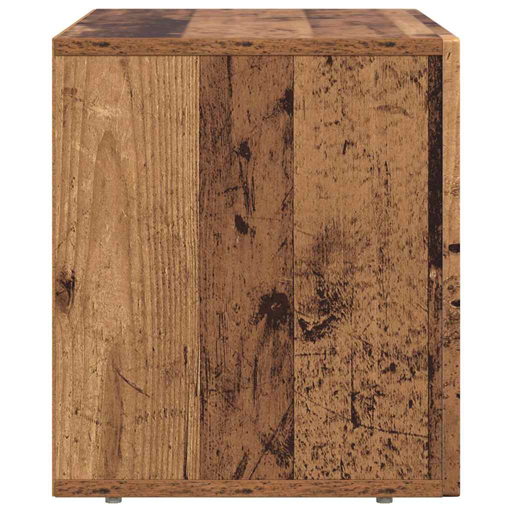 vidaXL Szafka pod telewizor Stare drewno 60 x 35 x 40 cm