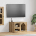 vidaXL Szafka pod telewizor ELST 60 x 35 x 40 cm Dąb rzemieślniczy