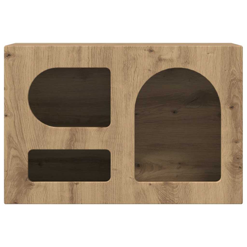 vidaXL Szafka pod telewizor ELST 60 x 35 x 40 cm Dąb rzemieślniczy