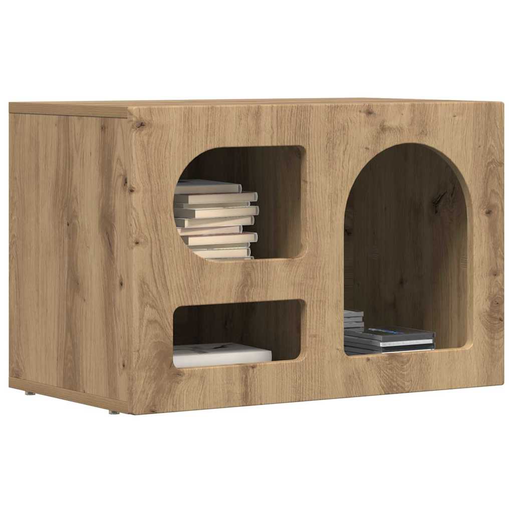 vidaXL Szafka pod telewizor ELST 60 x 35 x 40 cm Dąb rzemieślniczy