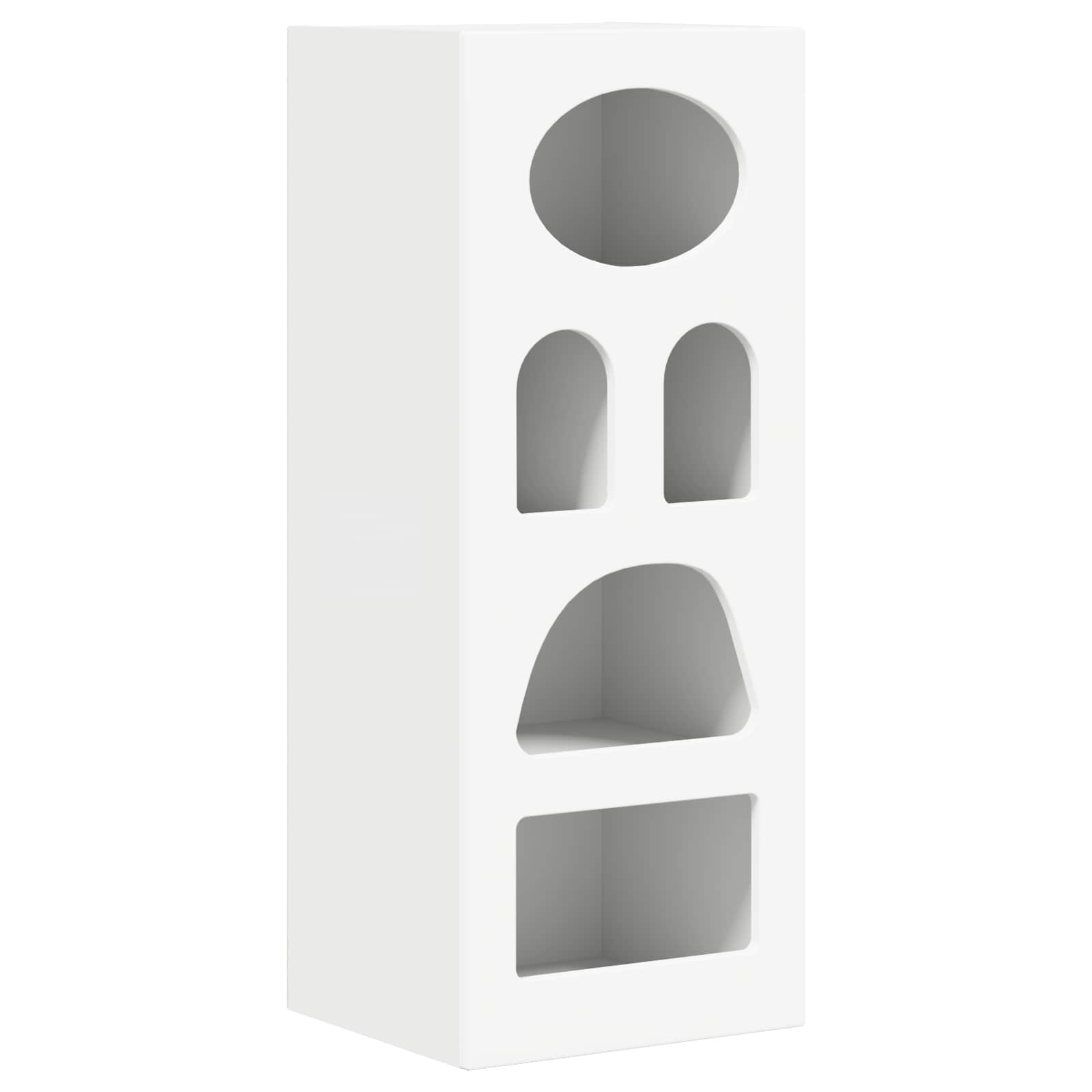 vidaXL Bufet ELST Biały 40 x 35 x 100,5 cm Drewno inżynieryjne