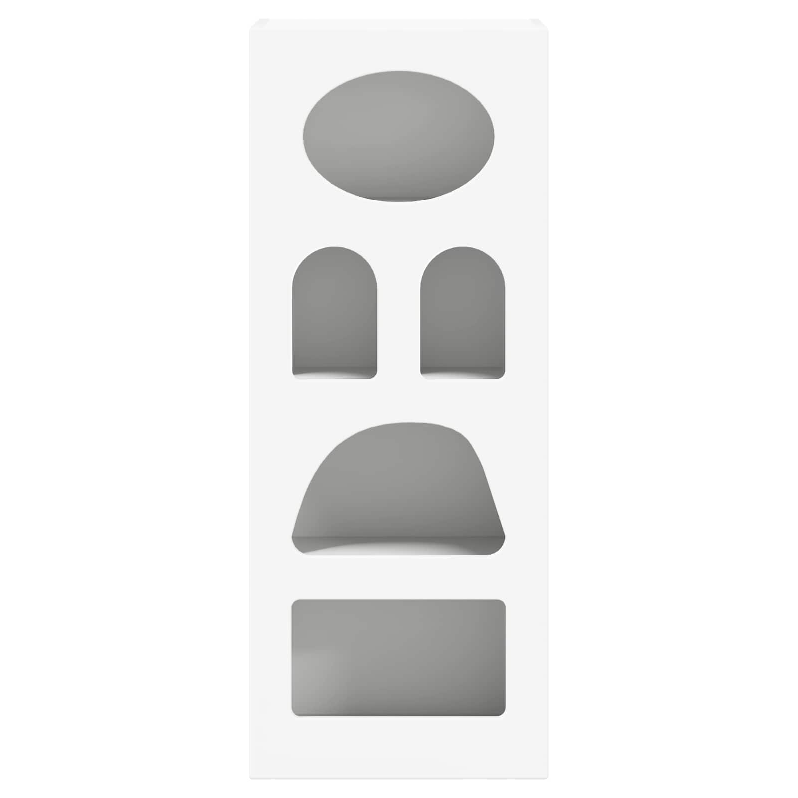 vidaXL Bufet Biały 40 x 35 x 100,5 cm Materiał drewnopochodny