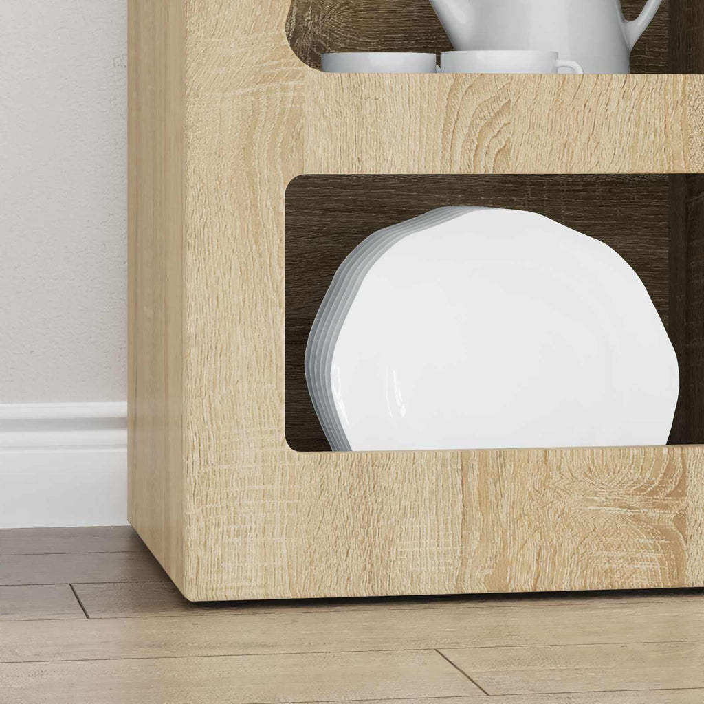 vidaXL Bufet Dąb Sonoma 40 x 35 x 100,5 cm Materiał drewnopochodny