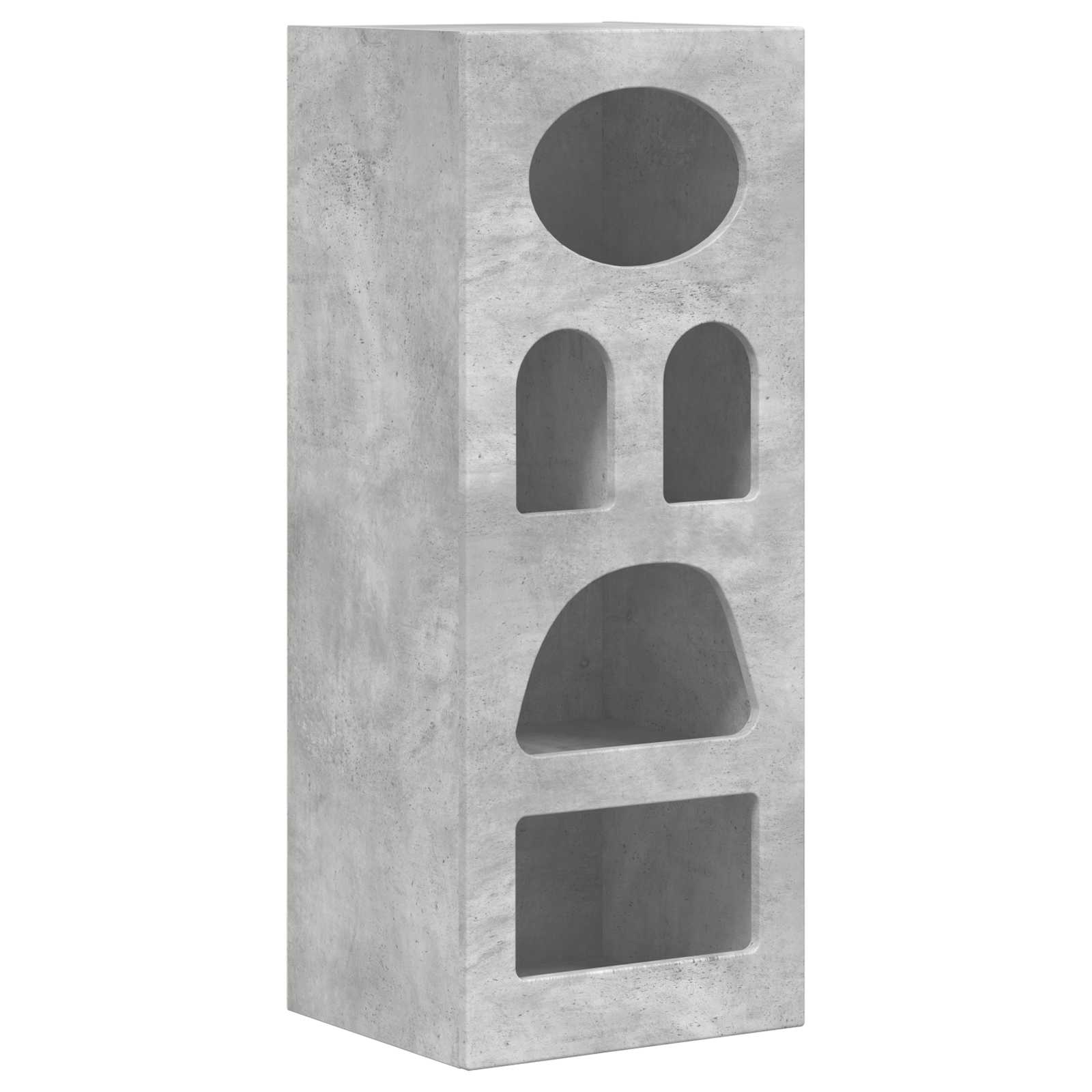 vidaXL Bufet Betonowy szary 40 x 35 x 100,5 cm Materiał drewnopochodny