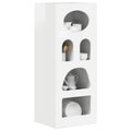 vidaXL Bufet ELST Wysoki połysk biały 40 x 35 x 100,5 cm