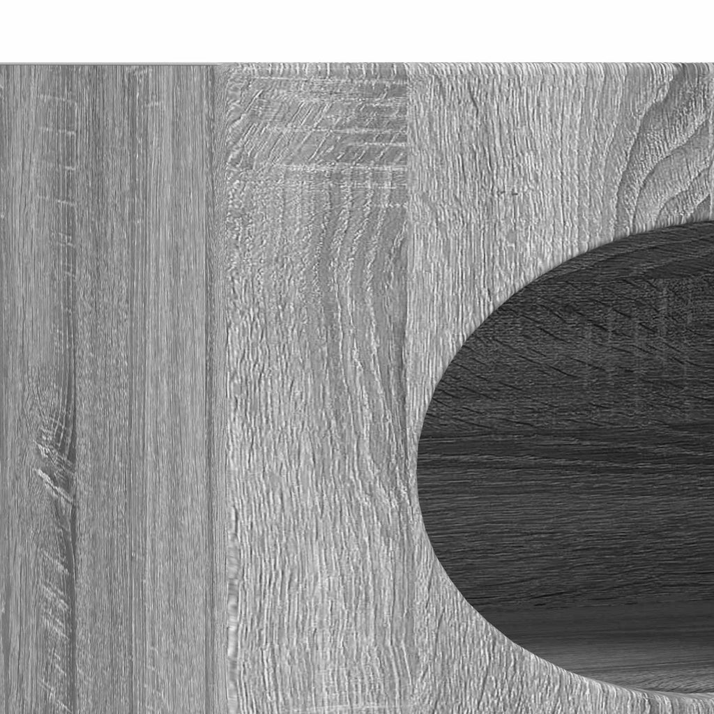 vidaXL Bufet Szary Sonoma 40 x 35 x 100,5 cm Materiał drewnopochodny