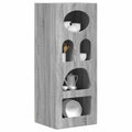 vidaXL Bufet ELST Szary Sonoma 40 x 35 x 100,5 cm Drewno inżynieryjne