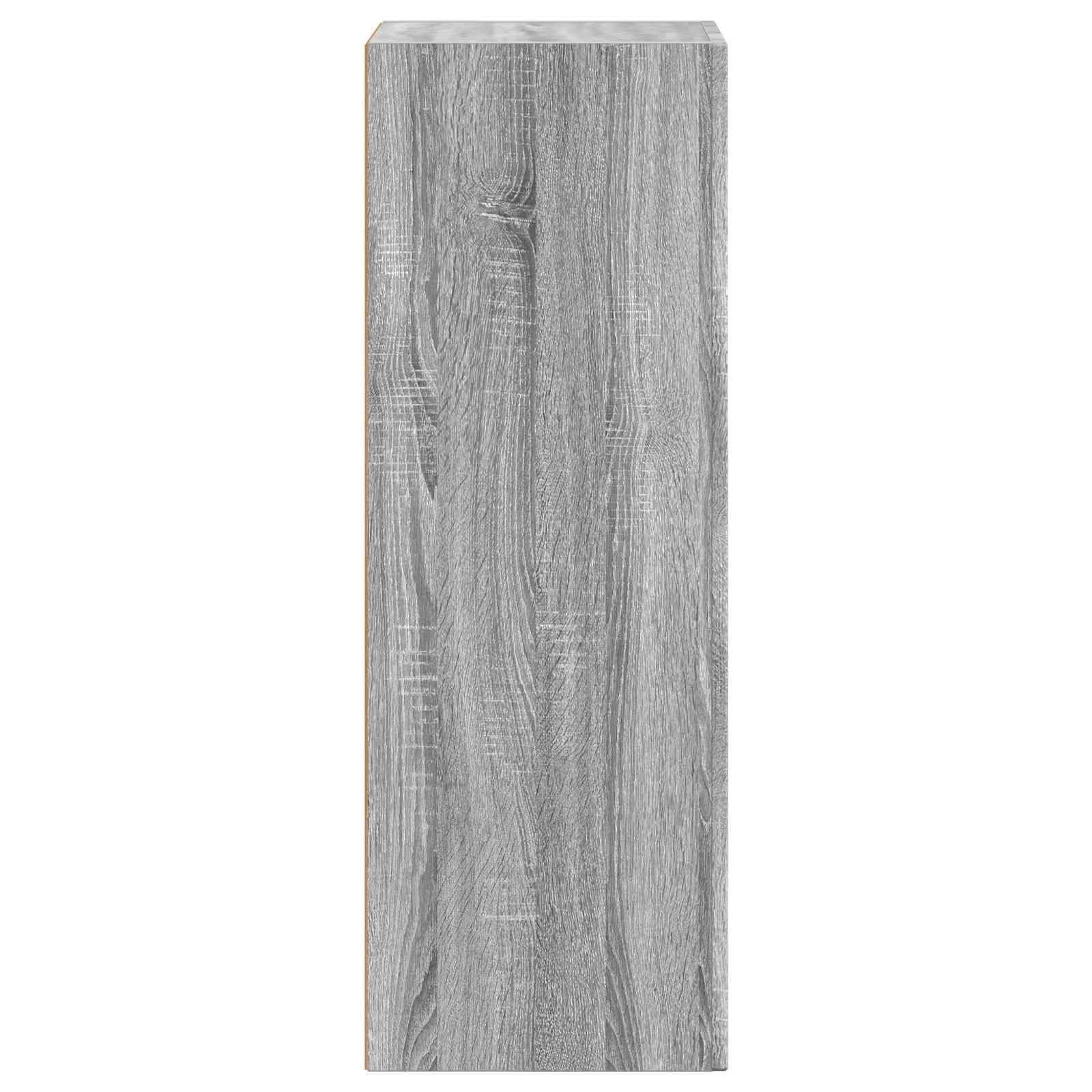 vidaXL Bufet Szary Sonoma 40 x 35 x 100,5 cm Materiał drewnopochodny