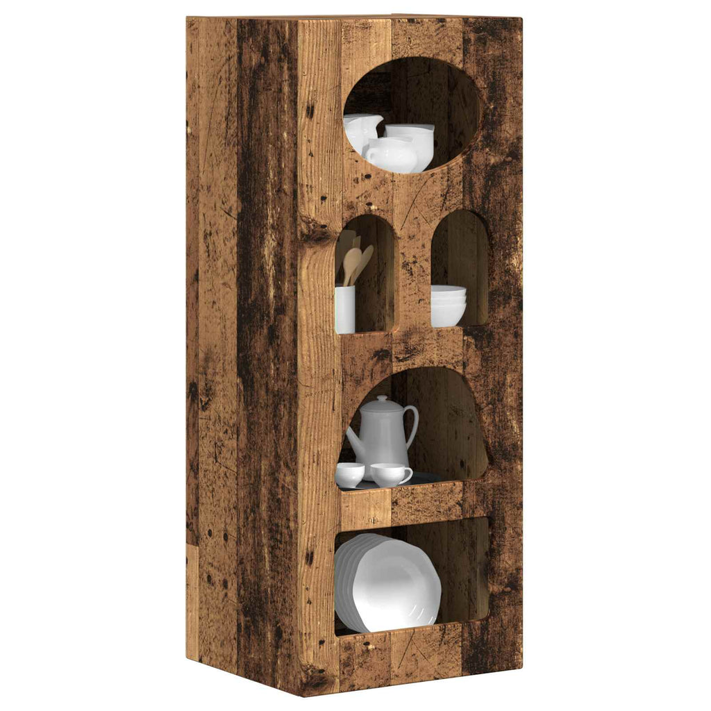 vidaXL Bufet ELST Stare drewno 40 x 35 x 100,5 cm Drewno inżynieryjne