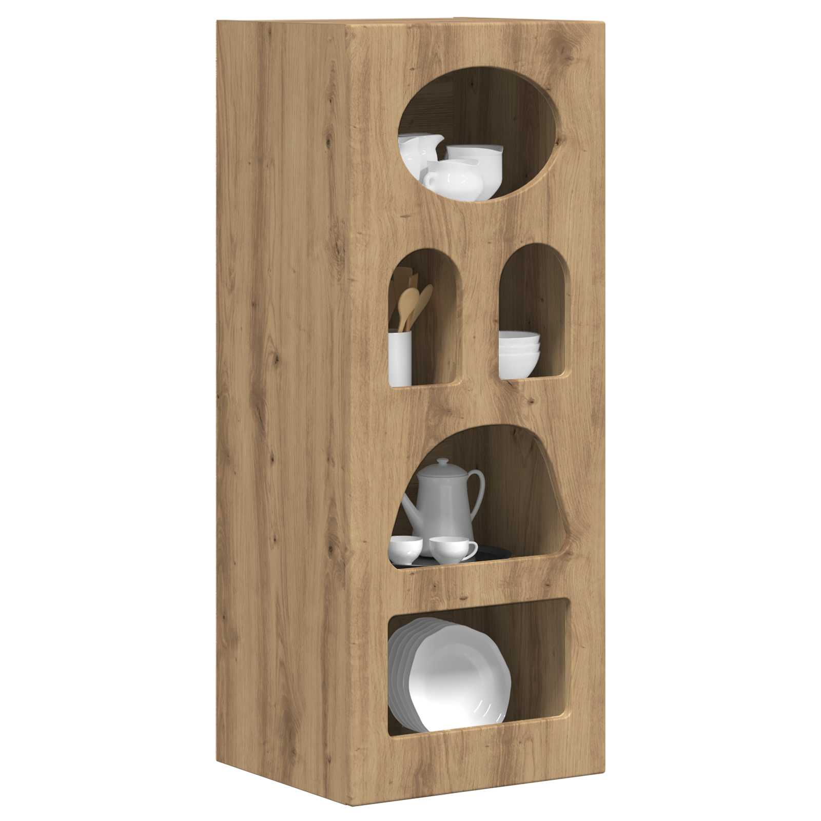 vidaXL Bufet Dąb rzemieślniczy 40 x 35 x 100,5 cm