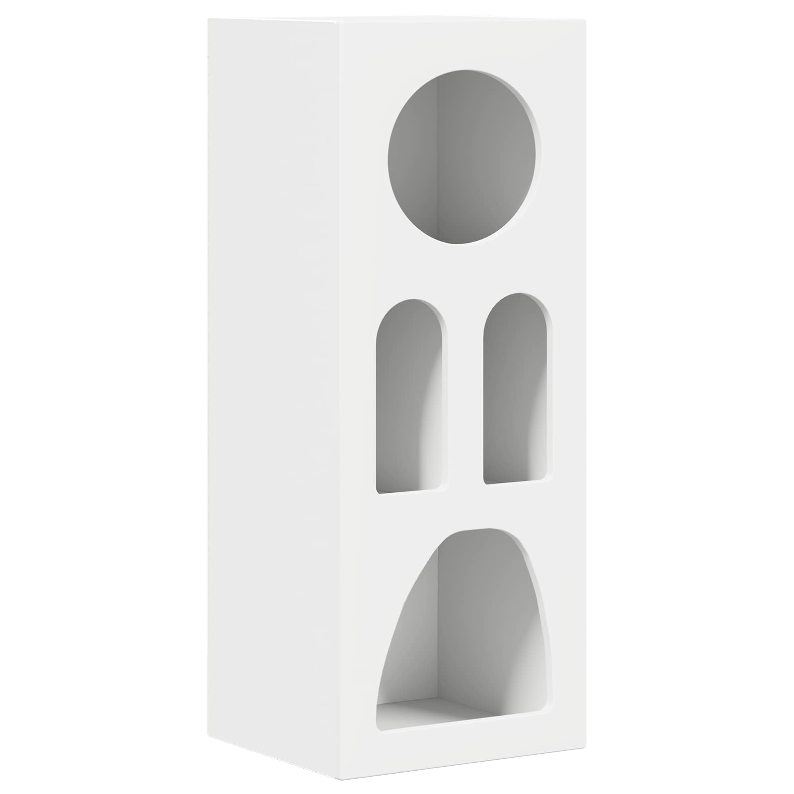 vidaXL Bufet Biały 40 x 35 x 100.5 cm Materiał drewnopochodny