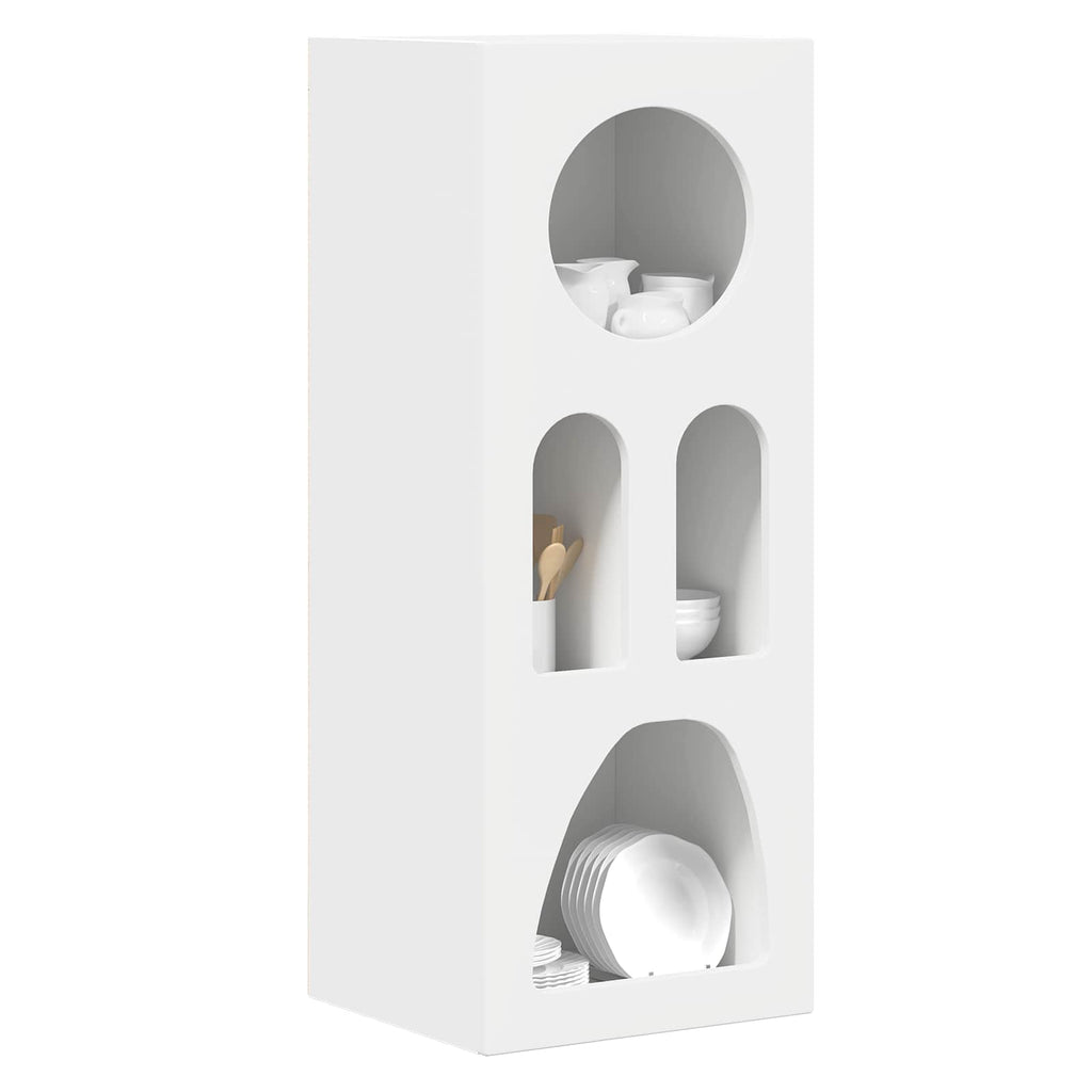 vidaXL Bufet Biały 40 x 35 x 100.5 cm Materiał drewnopochodny
