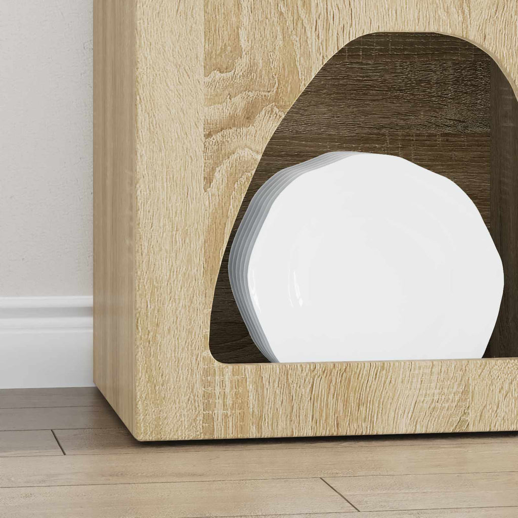 vidaXL Bufet Dąb Sonoma 40 x 35 x 100.5 cm Materiał drewnopochodny