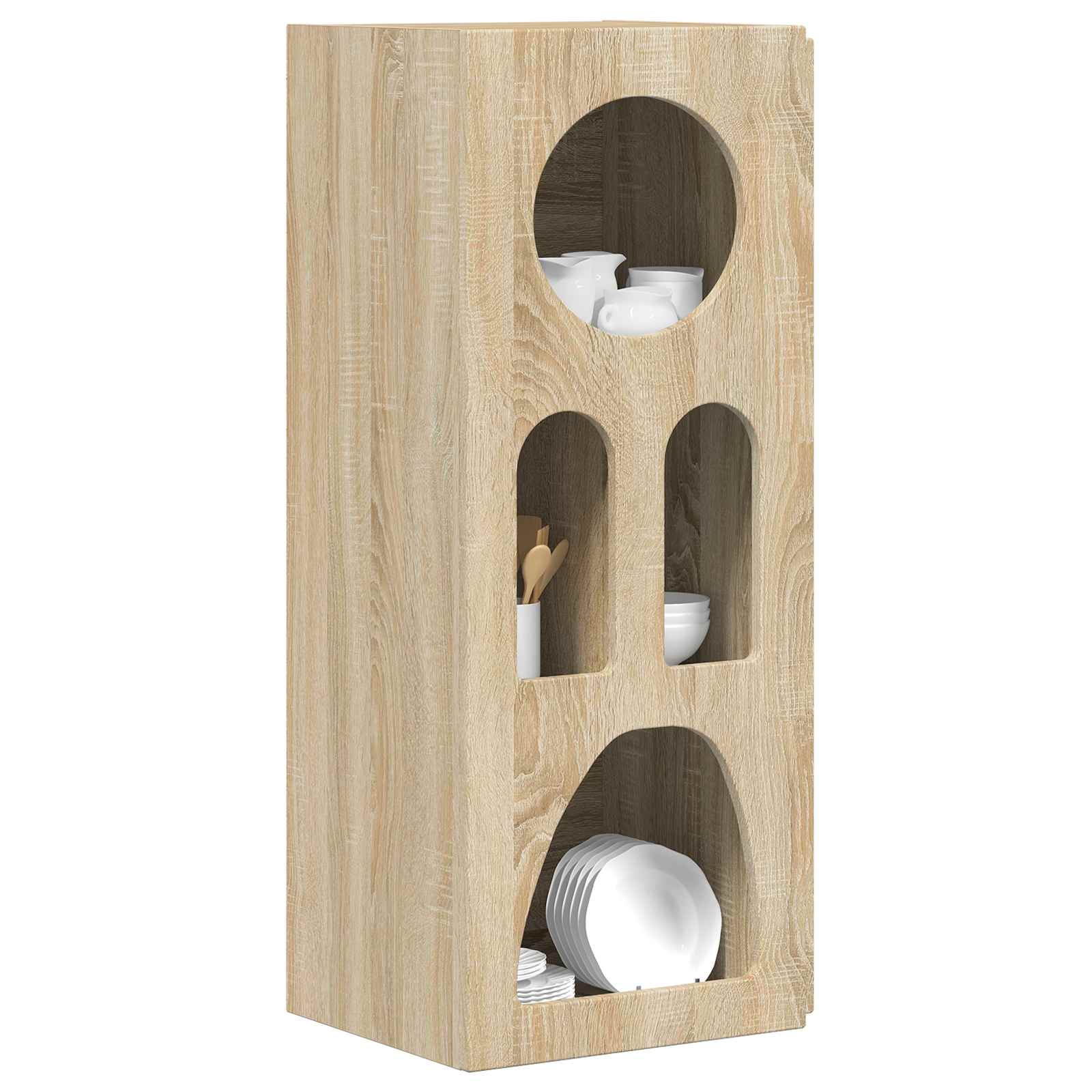 vidaXL Bufet Dąb Sonoma 40 x 35 x 100.5 cm Materiał drewnopochodny