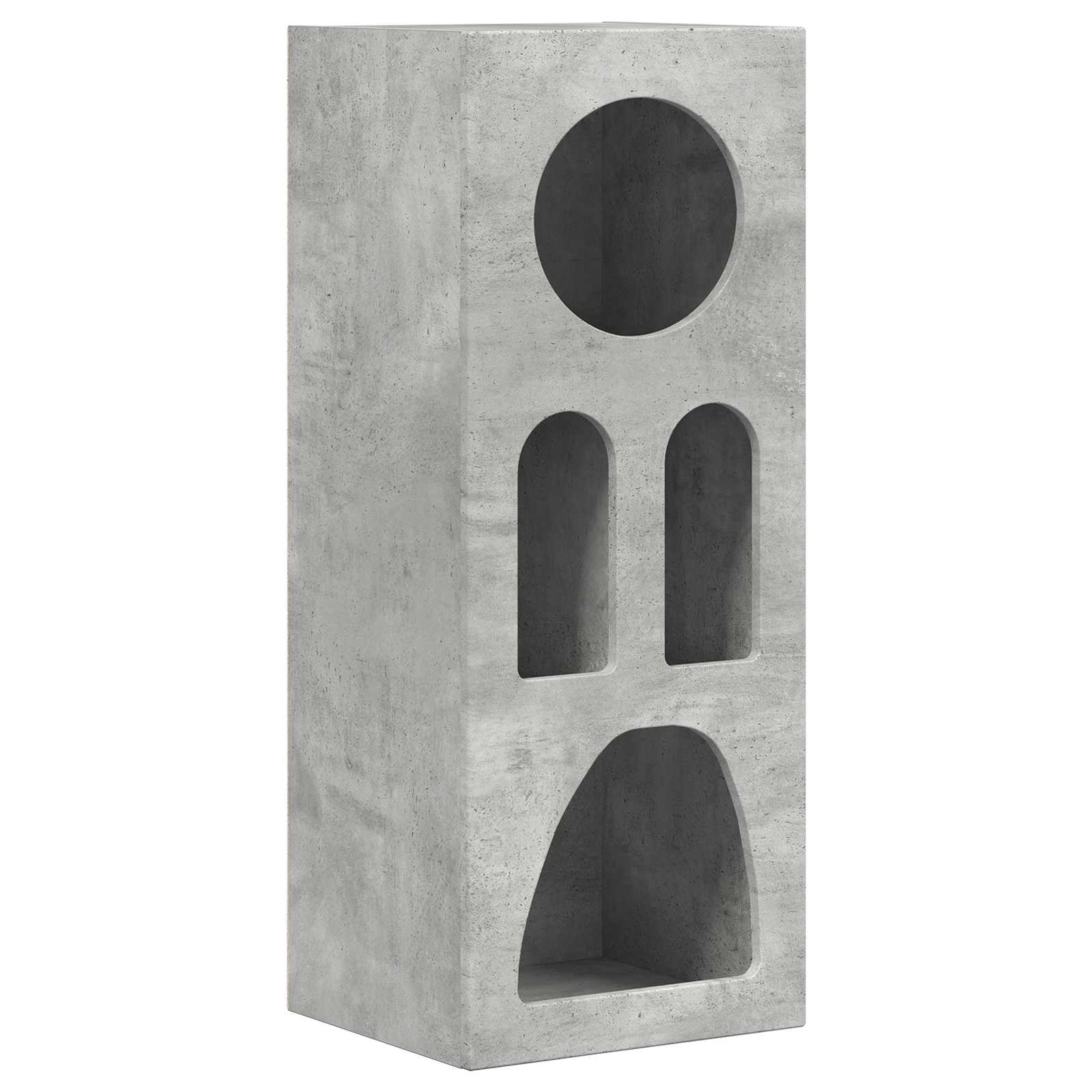 vidaXL Bufet Betonowy szary 40 x 35 x 100.5 cm Materiał drewnopochodny