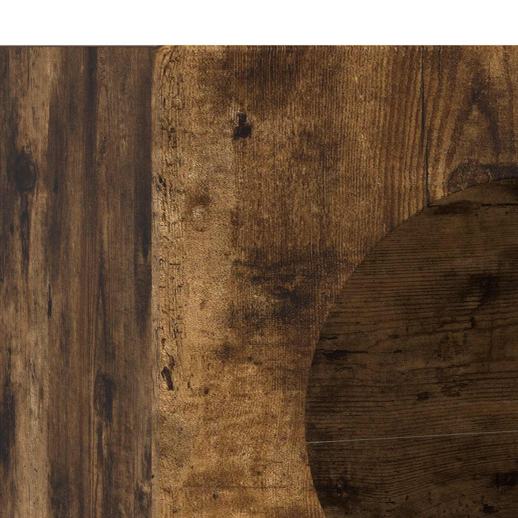 vidaXL Bufet Dąb wędzony 40 x 35 x 100.5 cm Materiał drewnopochodny