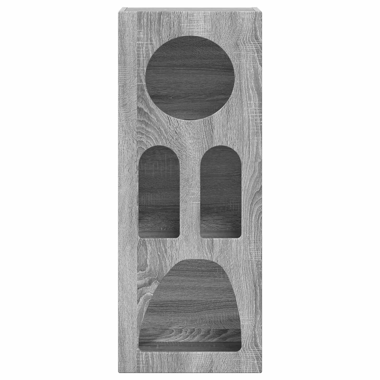 vidaXL Bufet Szary Sonoma 40 x 35 x 100.5 cm Materiał drewnopochodny