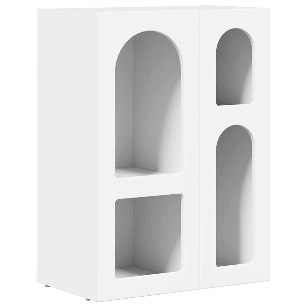 vidaXL Bufet Biały 59 x 35 x 80.5 cm Materiał drewnopochodny