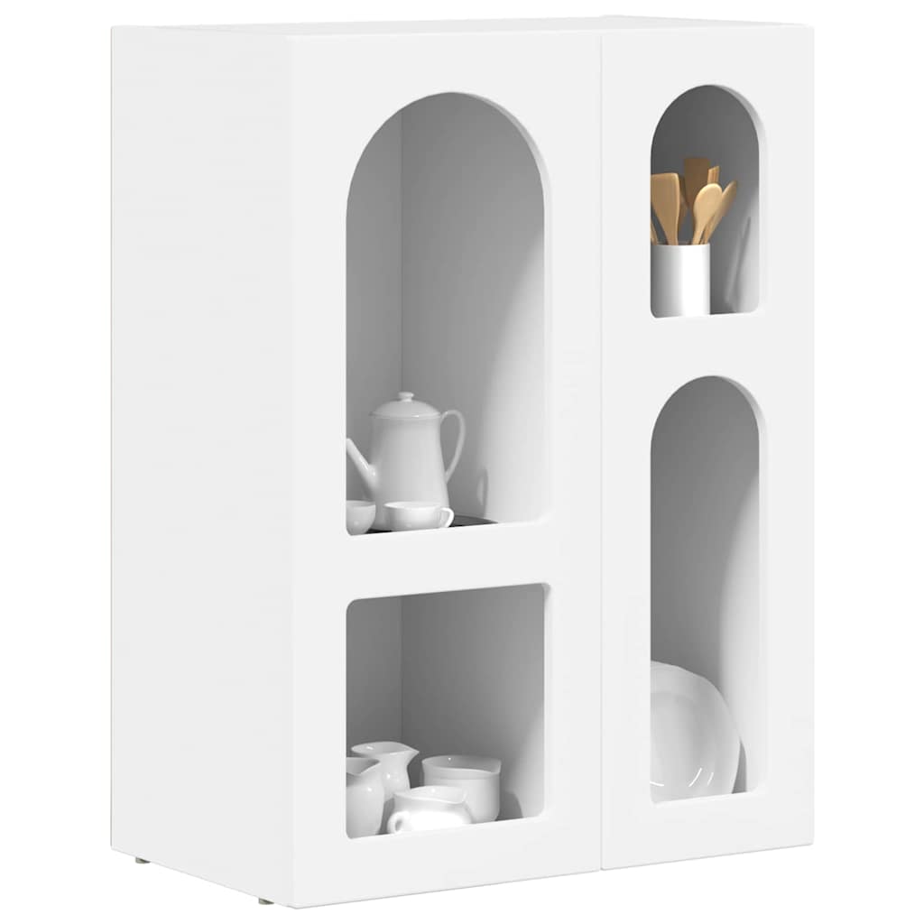 vidaXL Bufet Biały 59 x 35 x 80.5 cm Materiał drewnopochodny