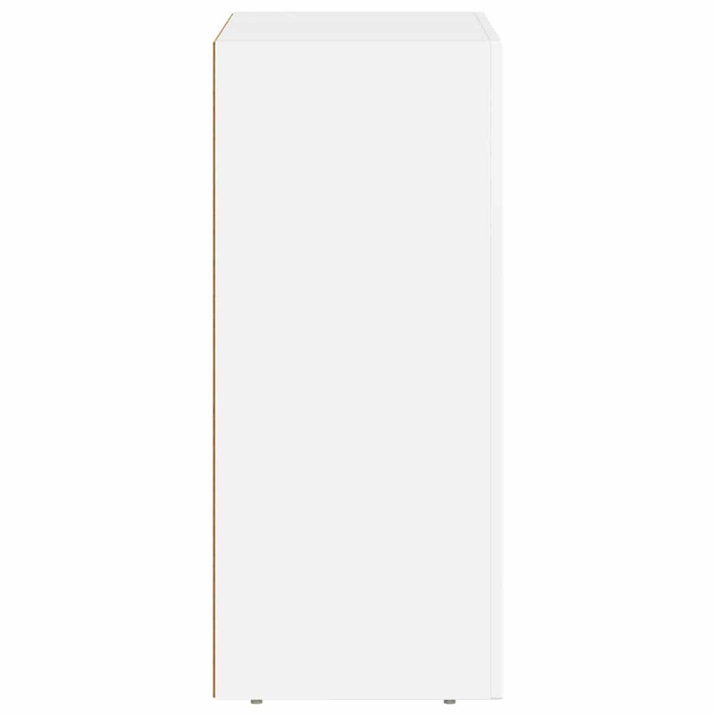 vidaXL Bufet Biały 59 x 35 x 80.5 cm Materiał drewnopochodny