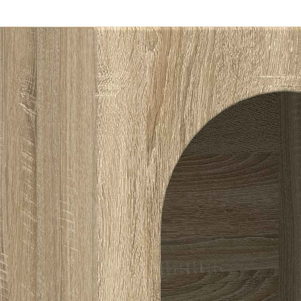 vidaXL Bufet Dąb Sonoma 59 x 35 x 80.5 cm Materiał drewnopochodny
