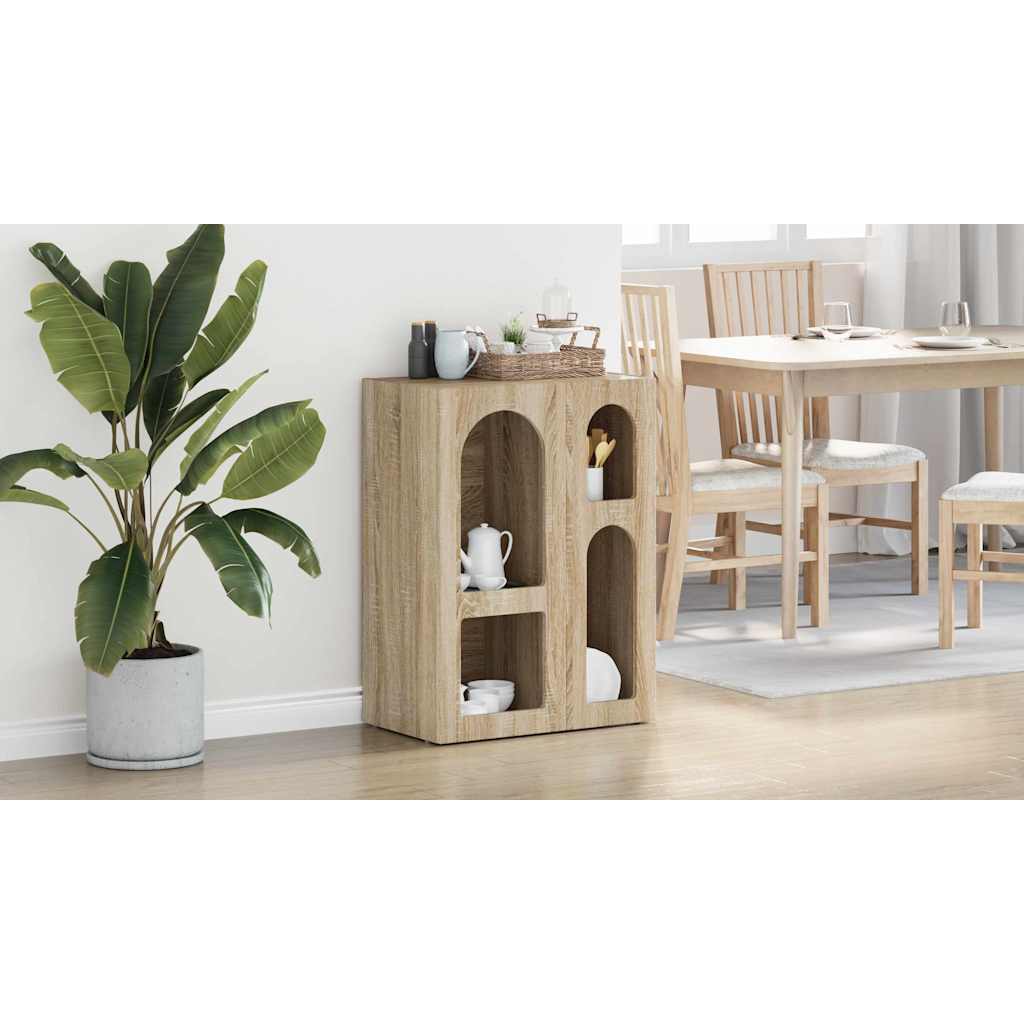 vidaXL Bufet ELST Dąb Sonoma 59 x 35 x 80.5 cm Drewno inżynieryjne