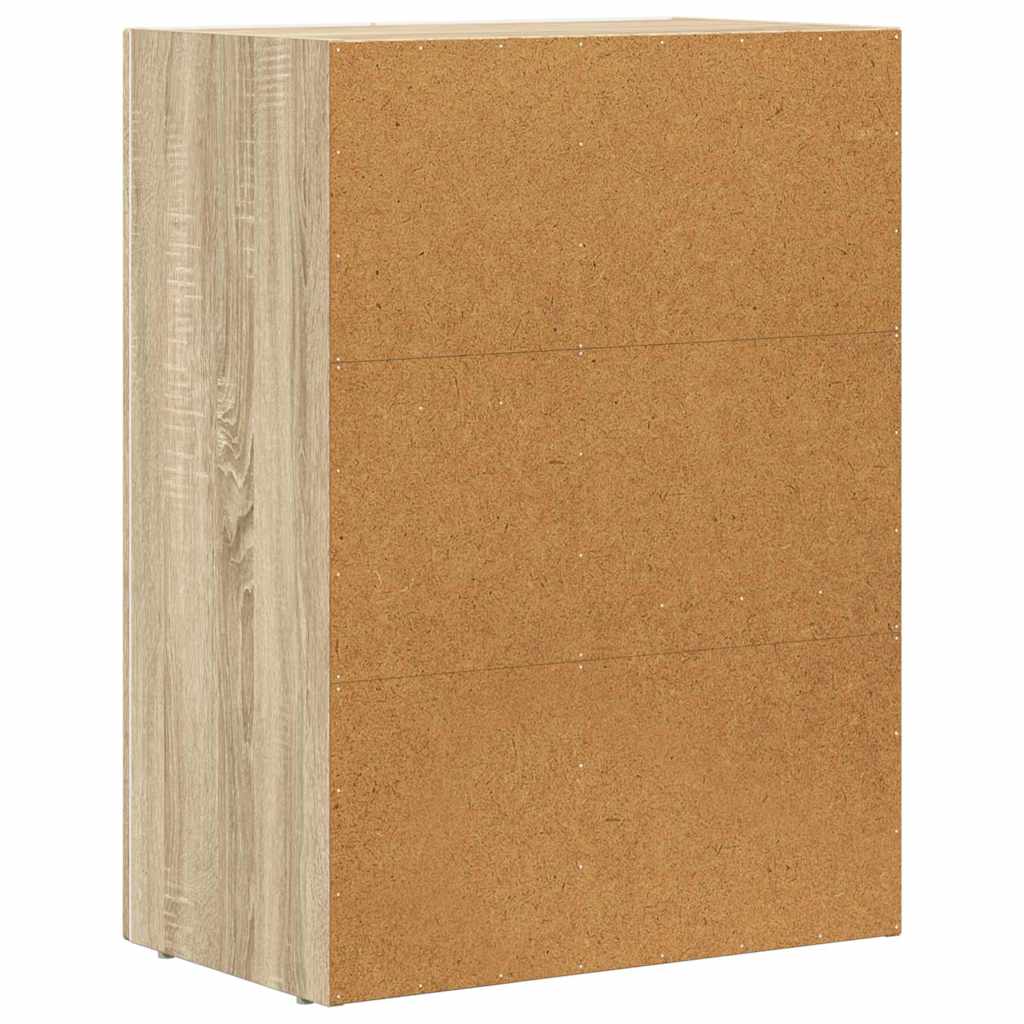 vidaXL Bufet Dąb Sonoma 59 x 35 x 80.5 cm Materiał drewnopochodny
