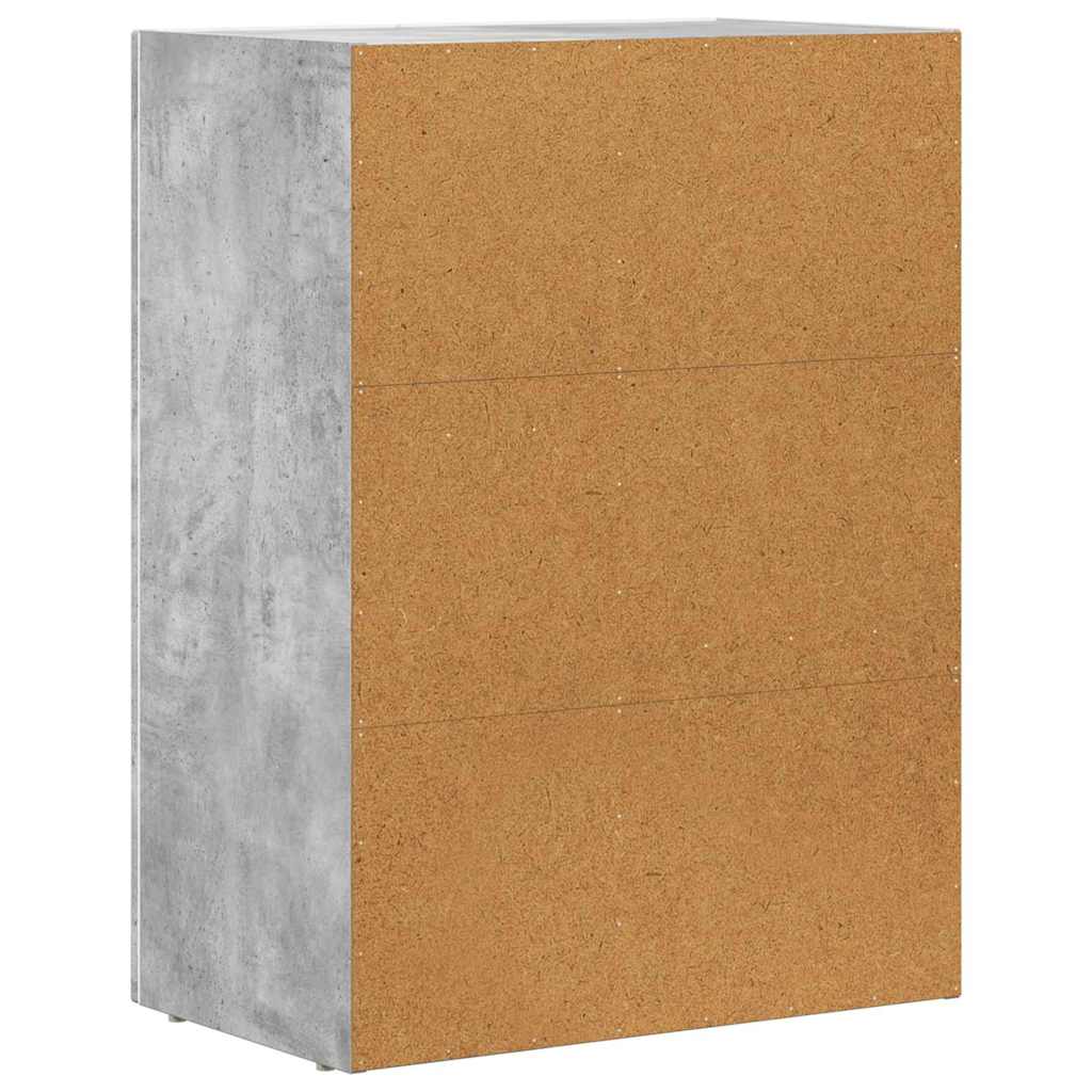vidaXL Bufet ELST Betonowy szary 59 x 35 x 80.5 cm Drewno inżynieryjne