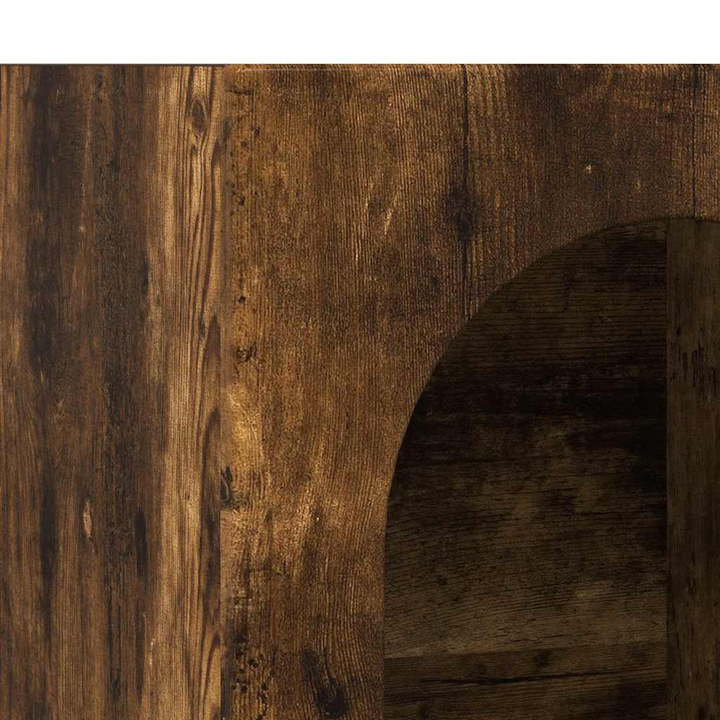 vidaXL Bufet Dąb wędzony 59 x 35 x 80.5 cm Materiał drewnopochodny
