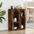 vidaXL Bufet Dąb wędzony 59 x 35 x 80.5 cm Materiał drewnopochodny