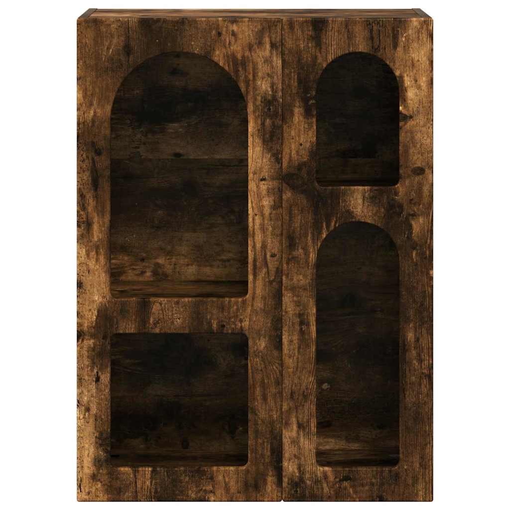 vidaXL Bufet Dąb wędzony 59 x 35 x 80.5 cm Materiał drewnopochodny