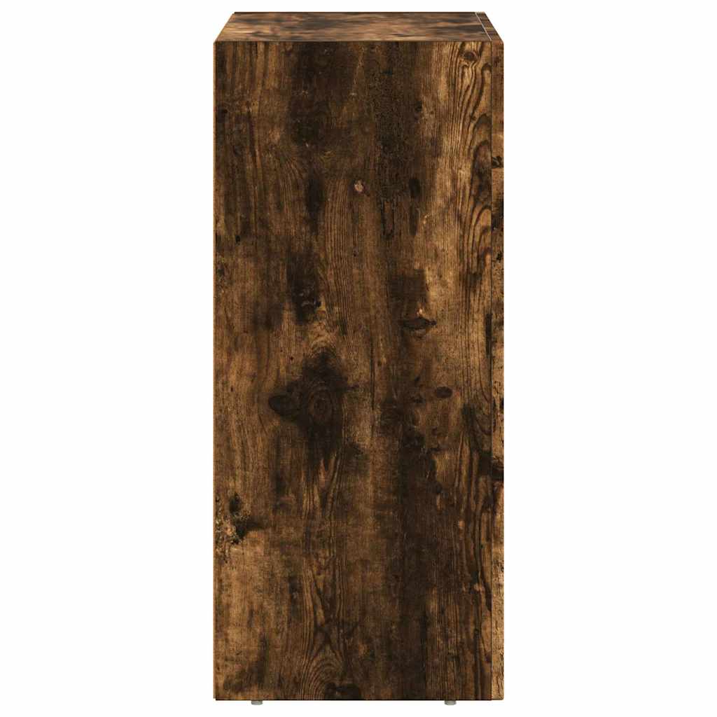 vidaXL Bufet Dąb wędzony 59 x 35 x 80.5 cm Materiał drewnopochodny