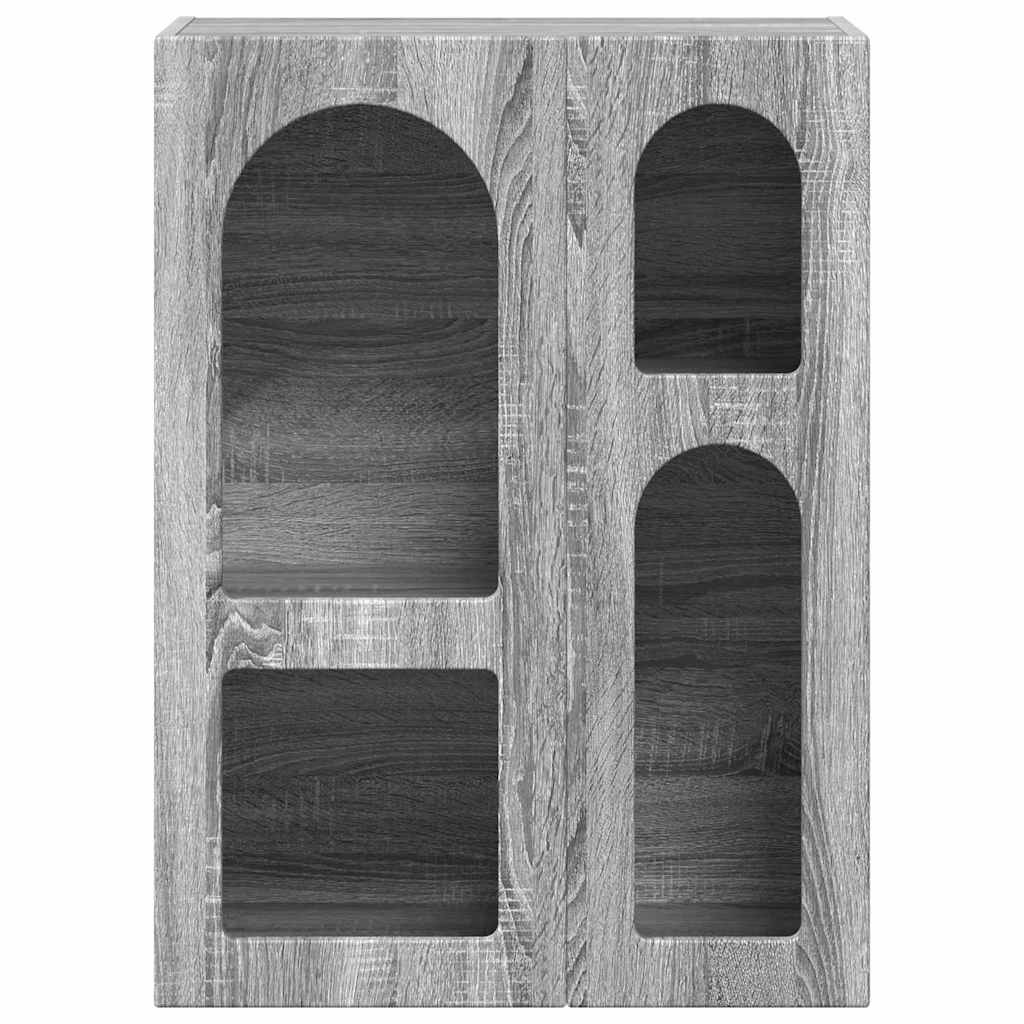 vidaXL Bufet ELST Szary Sonoma 59 x 35 x 80.5 cm Drewno inżynieryjne