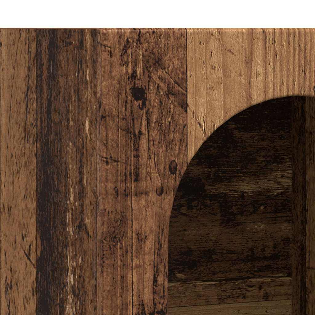 vidaXL Bufet Stare drewno 59 x 35 x 80.5 cm Materiał drewnopochodny