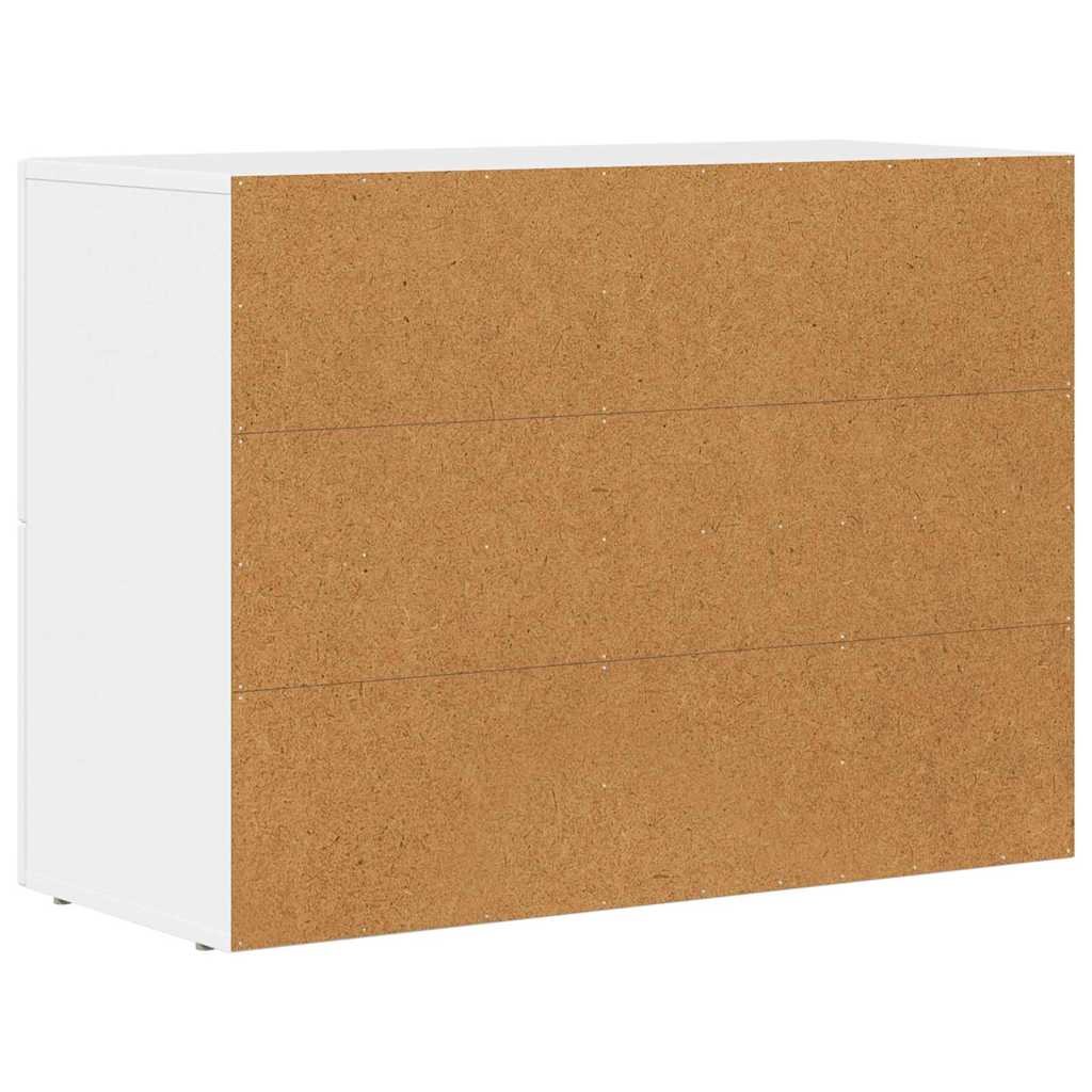 vidaXL Bufet Biały 80,5 x 35 x 59 cm Materiał drewnopochodny