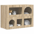 vidaXL Bufet ELST Dąb Sonoma 80,5 x 35 x 59 cm Drewno inżynieryjne