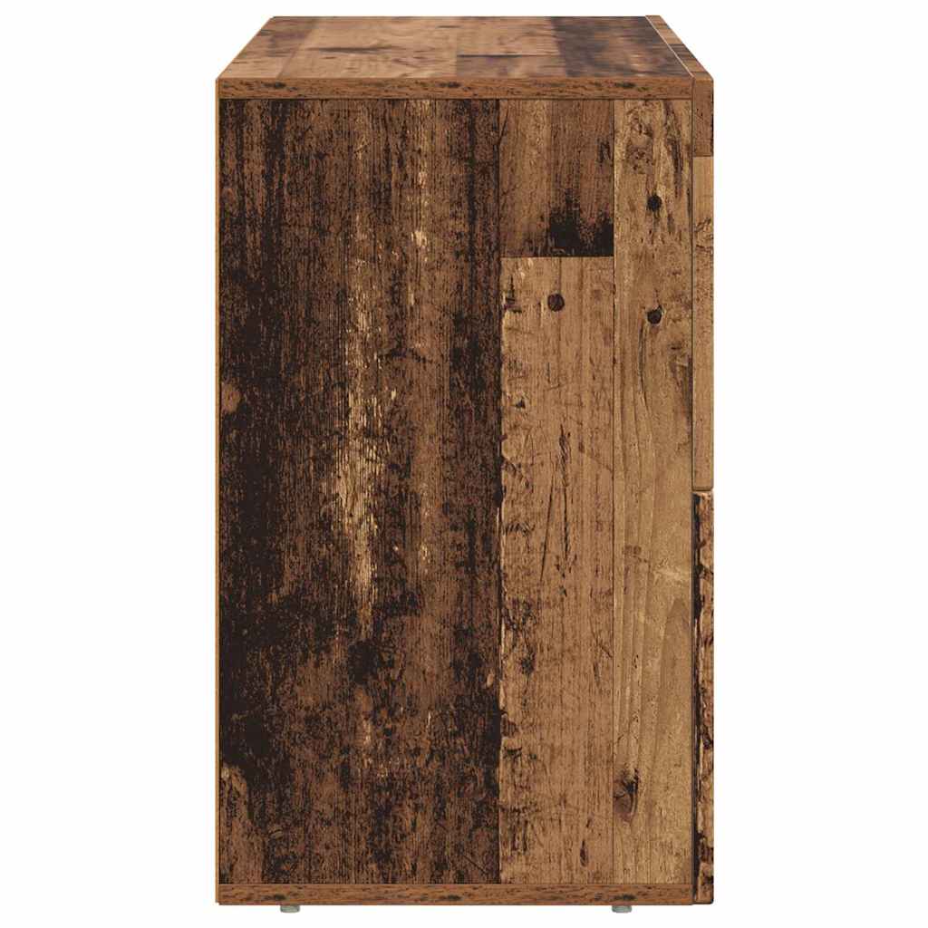 vidaXL Bufet Stare drewno 80,5 x 35 x 59 cm Materiał drewnopochodny