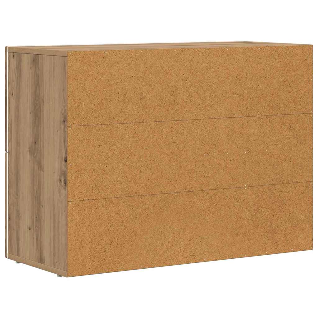 vidaXL Bufet Dąb rzemieślniczy 80,5 x 35 x 59 cm