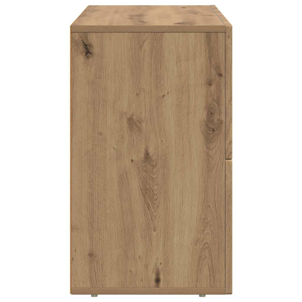vidaXL Bufet Dąb rzemieślniczy 80,5 x 35 x 59 cm